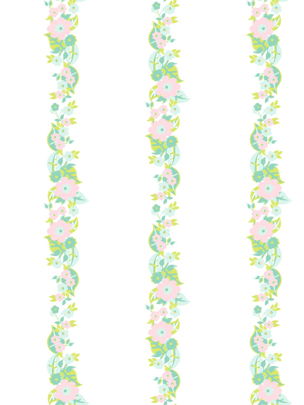 floral-stripe-wallpaper-by-barbie-green-pink