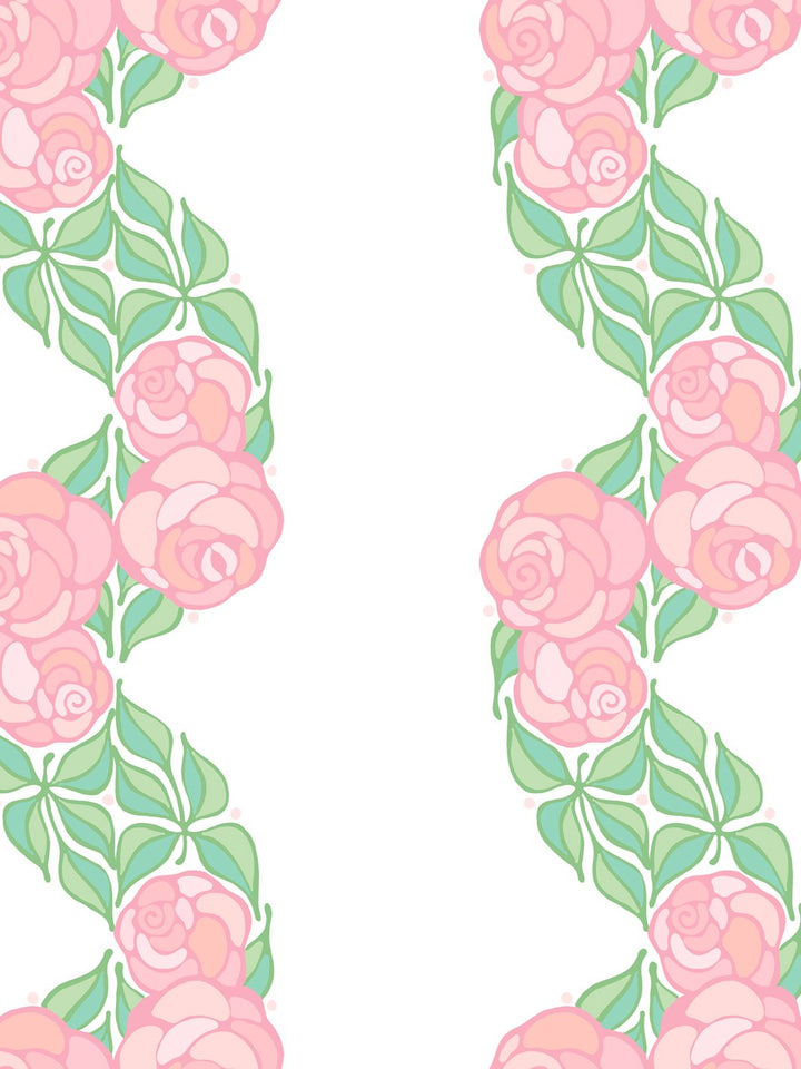 groovy-floral-stripe-wallpaper-by-barbie-ballet-slipper