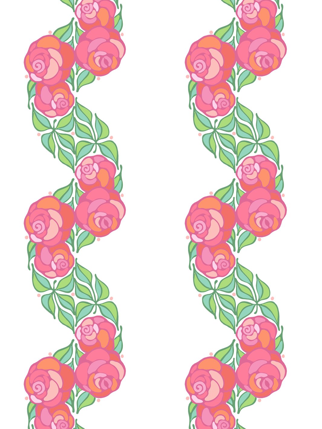 groovy-floral-stripe-wallpaper-by-barbie-berry