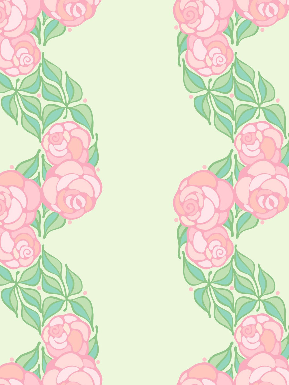 groovy-floral-stripe-wallpaper-by-barbie-pistachio