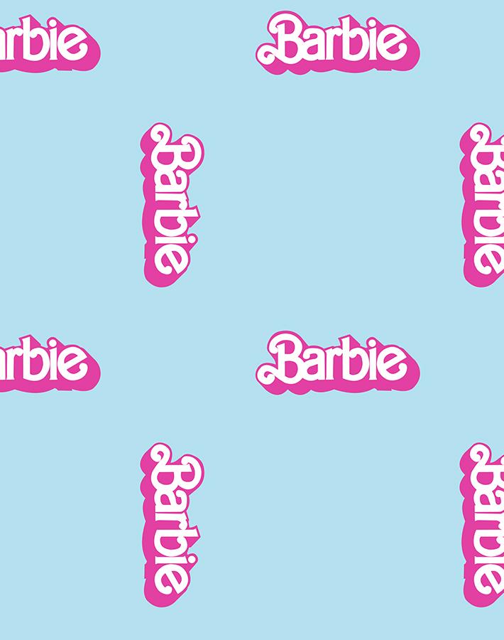 vintage barbie logo wallpaper