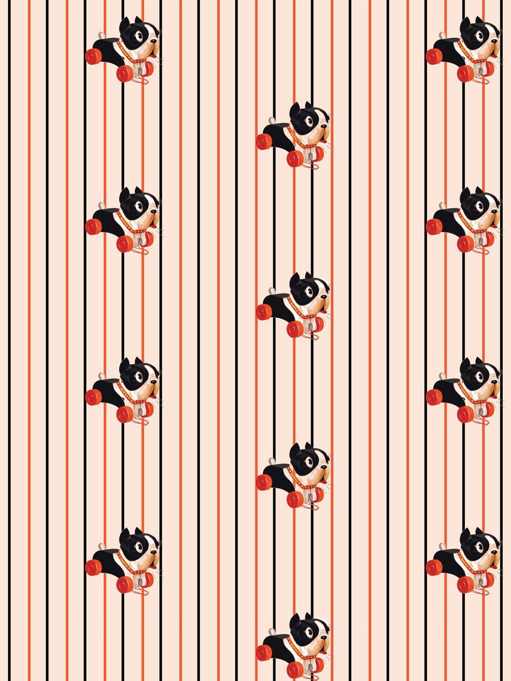 barky-stripe-wallpaper-by-fisher-price-peach