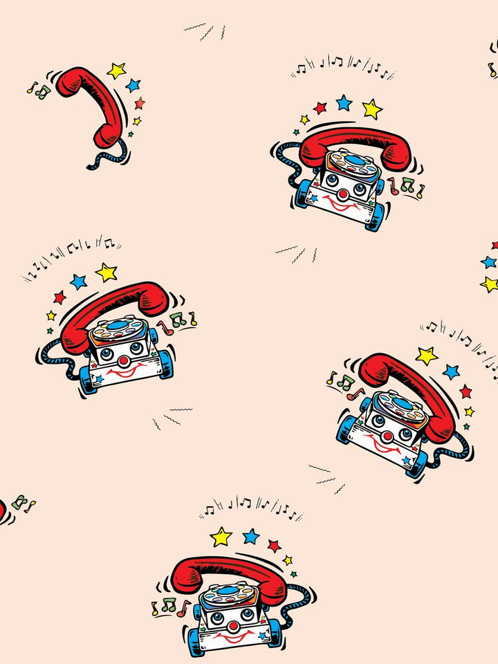 chatter-telephone-wallpaper-by-fisher-price-peach