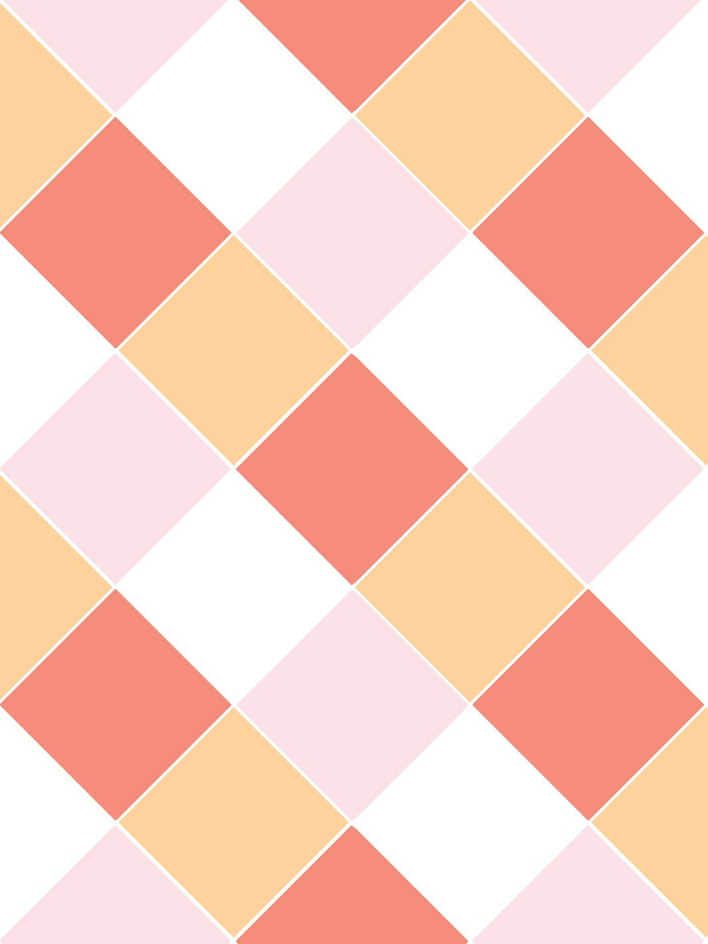 diamonds-large-wallpaper-by-fisher-price-peach