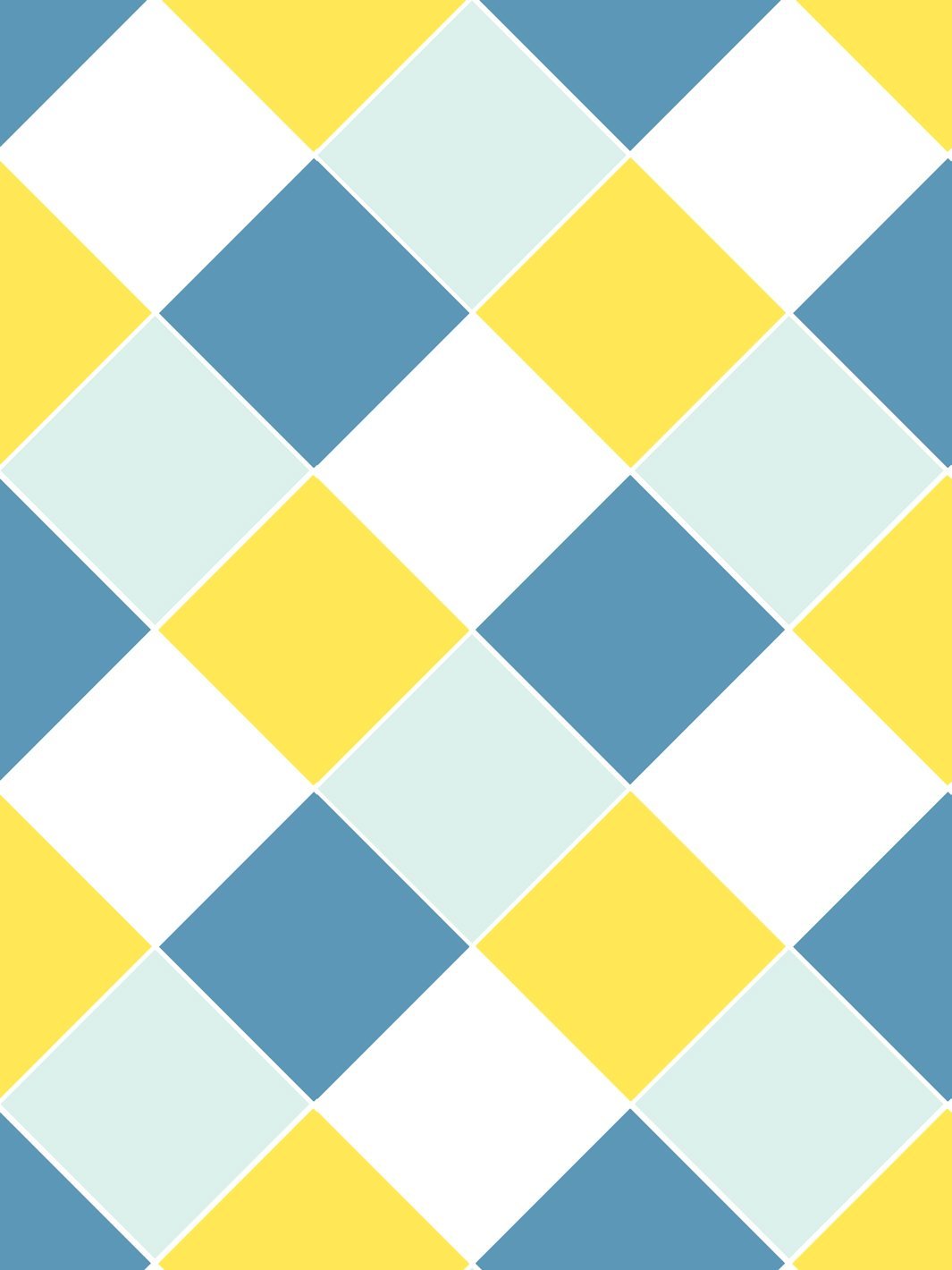 diamonds-wallpaper-by-fisher-price-blue-yellow