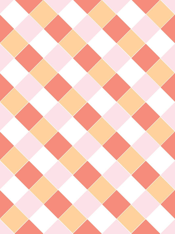diamonds-wallpaper-by-fisher-price-peach