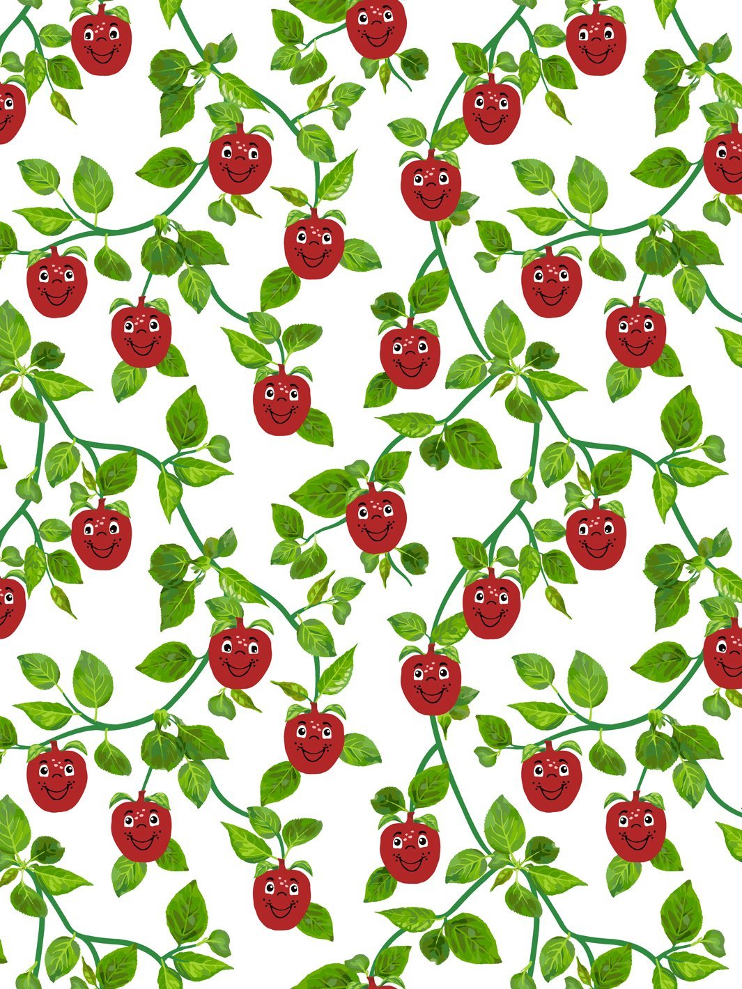 happy-apple-branches-wallpaper-by-fisher-price-white