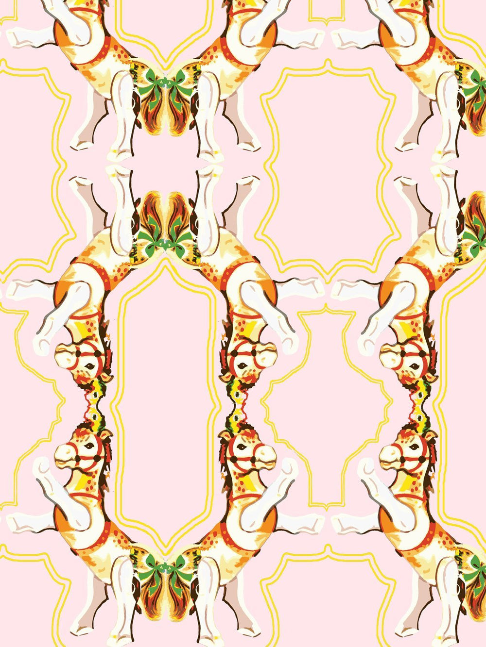 horse-arc-wallpaper-by-fisher-price-pink