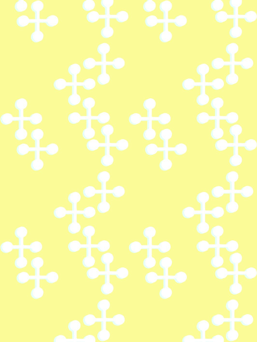 jacks-large-two-color-wallpaper-by-fisher-price-yellow