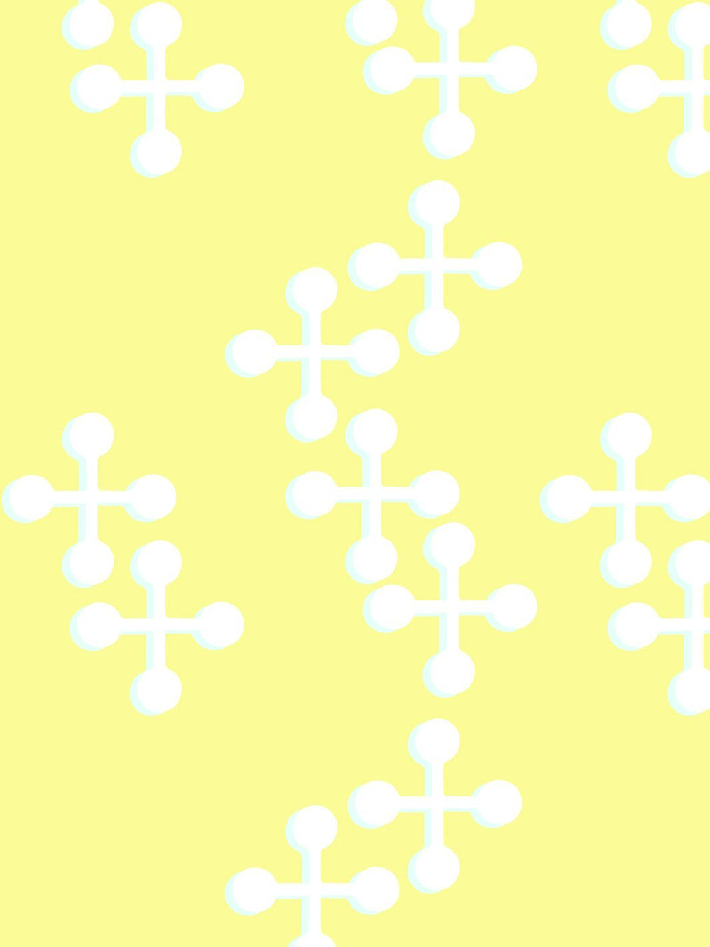 jacks-large-two-color-wallpaper-by-fisher-price-yellow