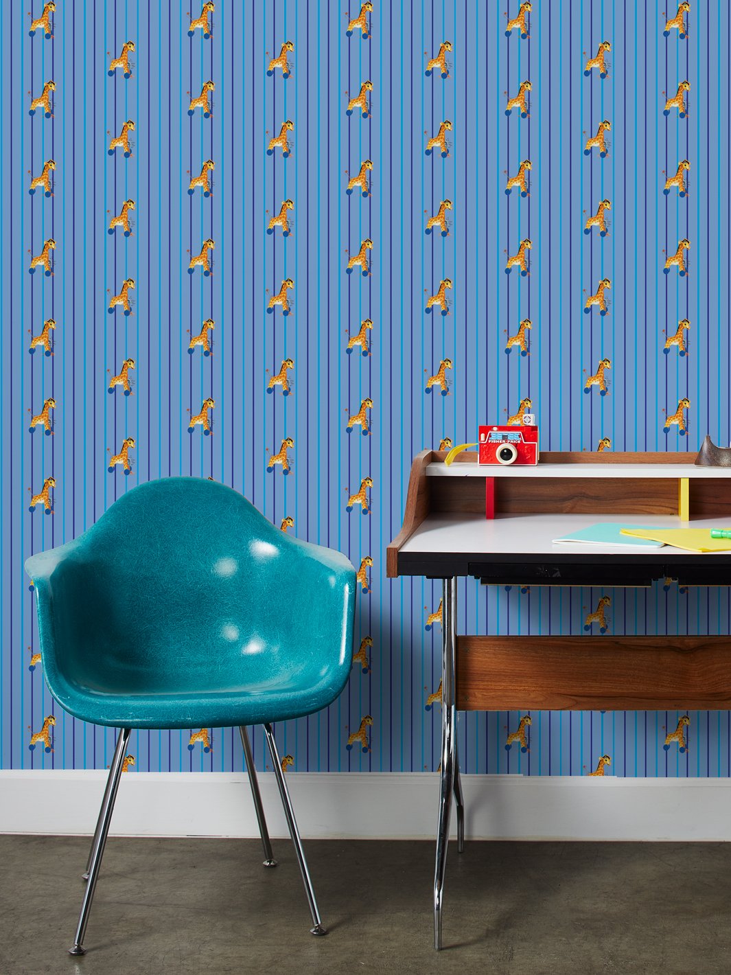 jingle-giraffe-stripe-wallpaper-by-fisher-price-denim