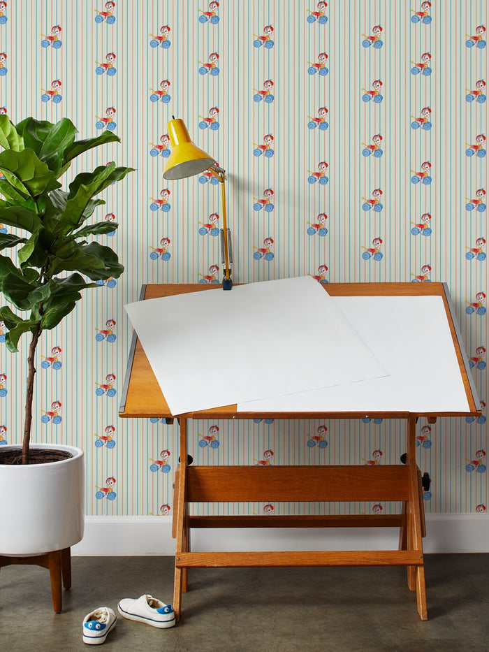 'Patch Pony' Wallpaper by Fisher-Price™ - Mint