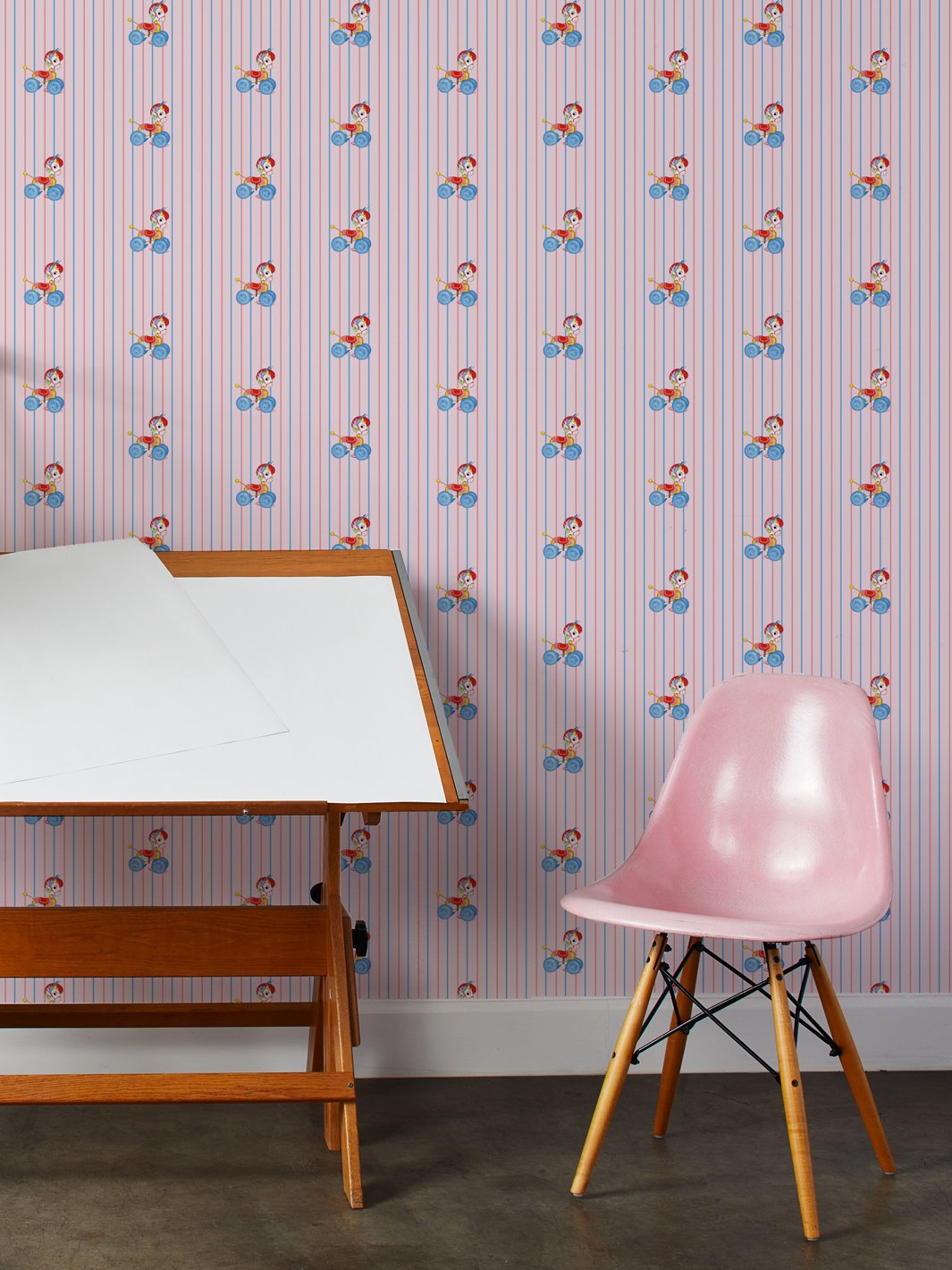 patch-pony-wallpaper-by-fisher-price-pink
