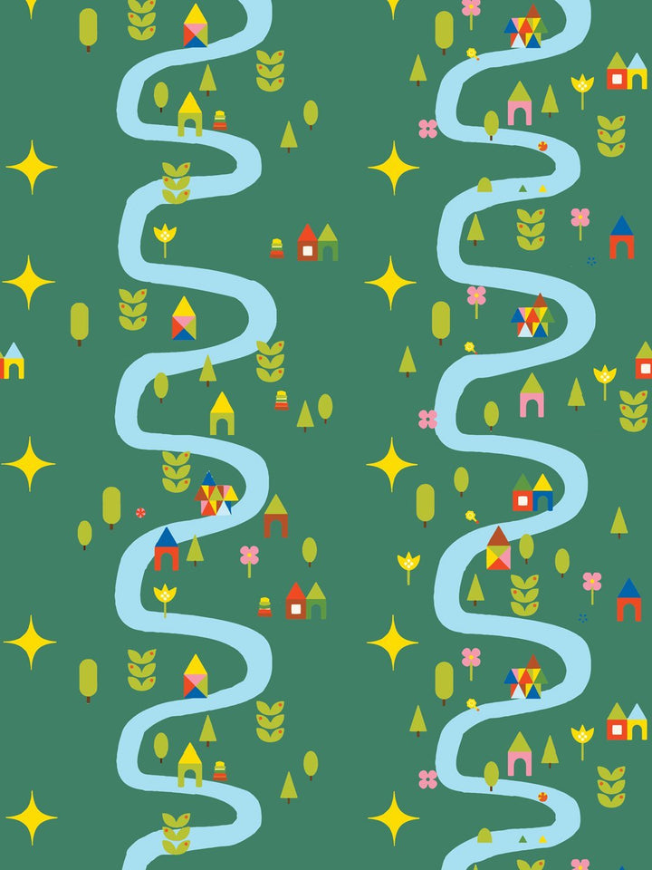 rivers-roads-wallpaper-by-fisher-price-green