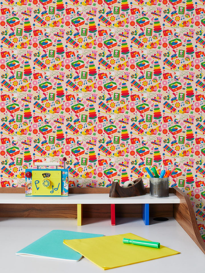 toy-toss-wallpaper-by-fisher-price-peach