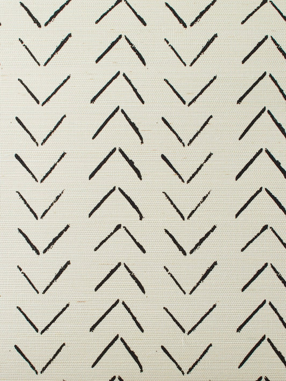 arrows black grasscloth