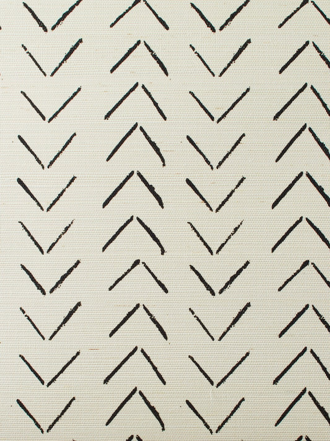 arrows black grasscloth