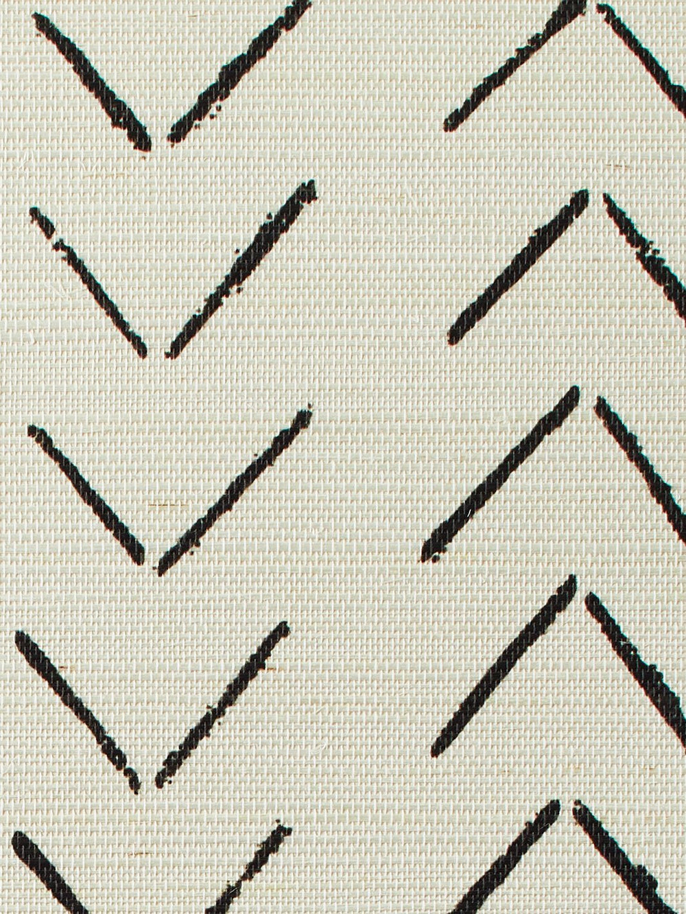 arrows black grasscloth