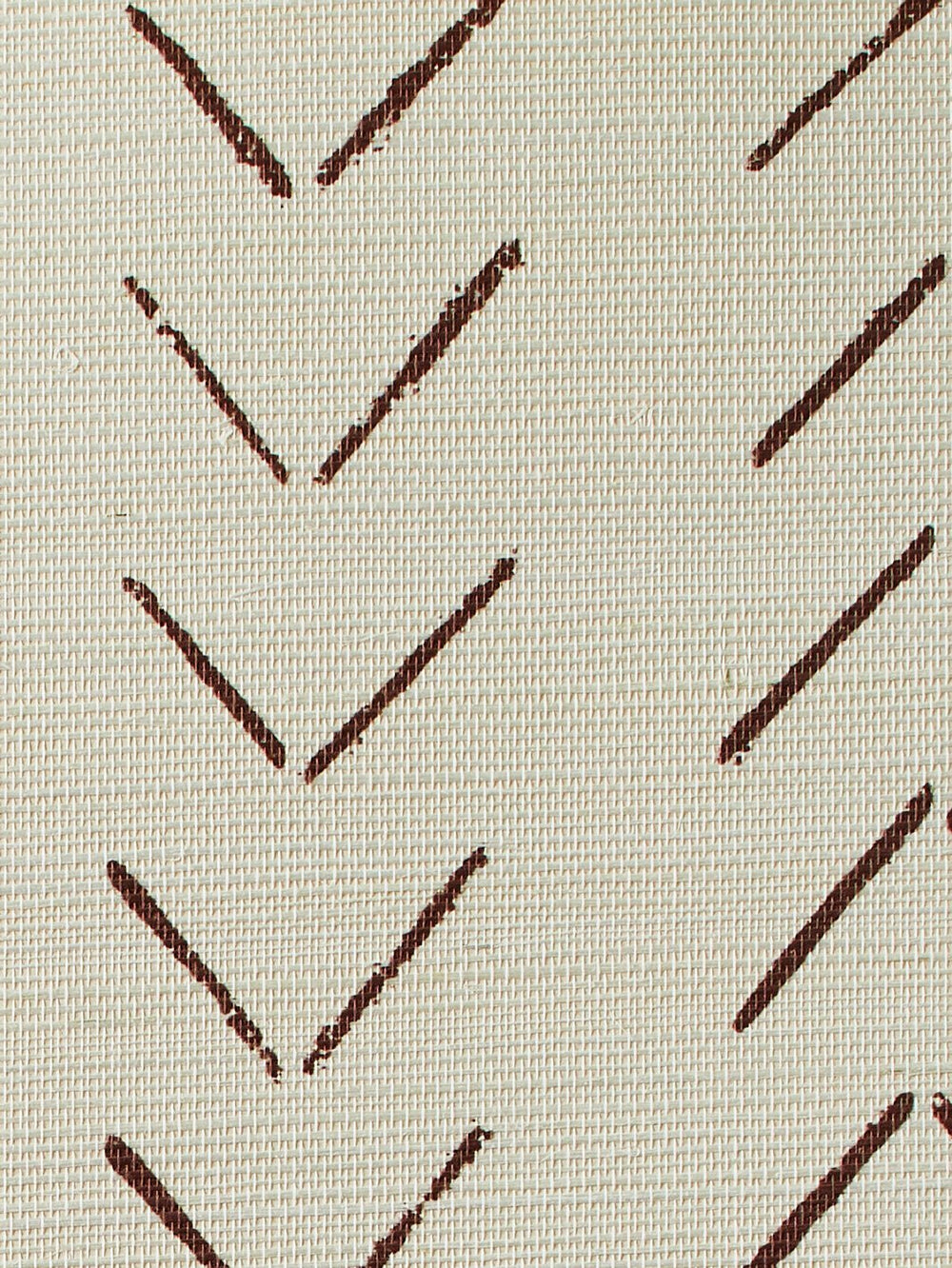 arrows chocolate grasscloth