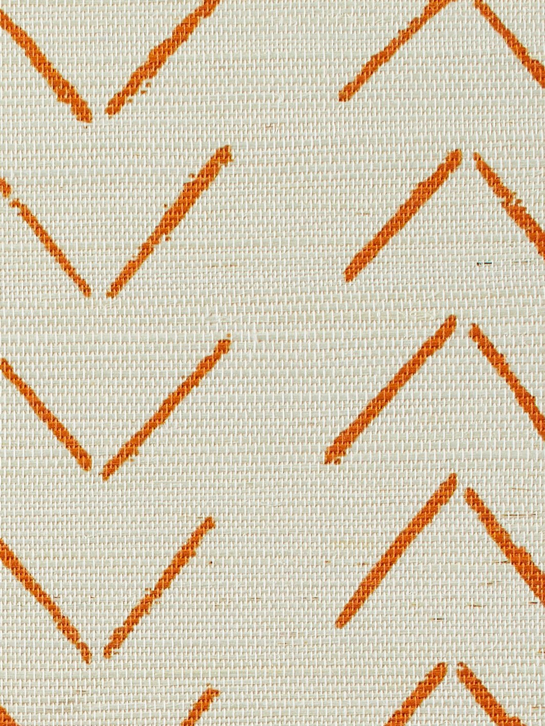 arrows terracota grasscloth