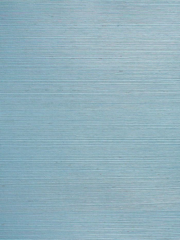 Solid Grasscloth Wallpaper by Wallshoppe - Cornflower