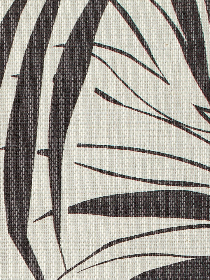 majesty palm chocolate grasscloth