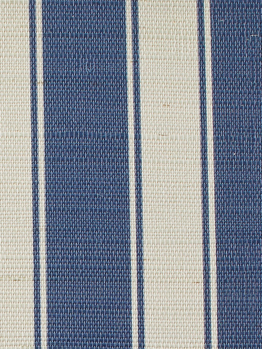 ojai stripe navy grasscloth