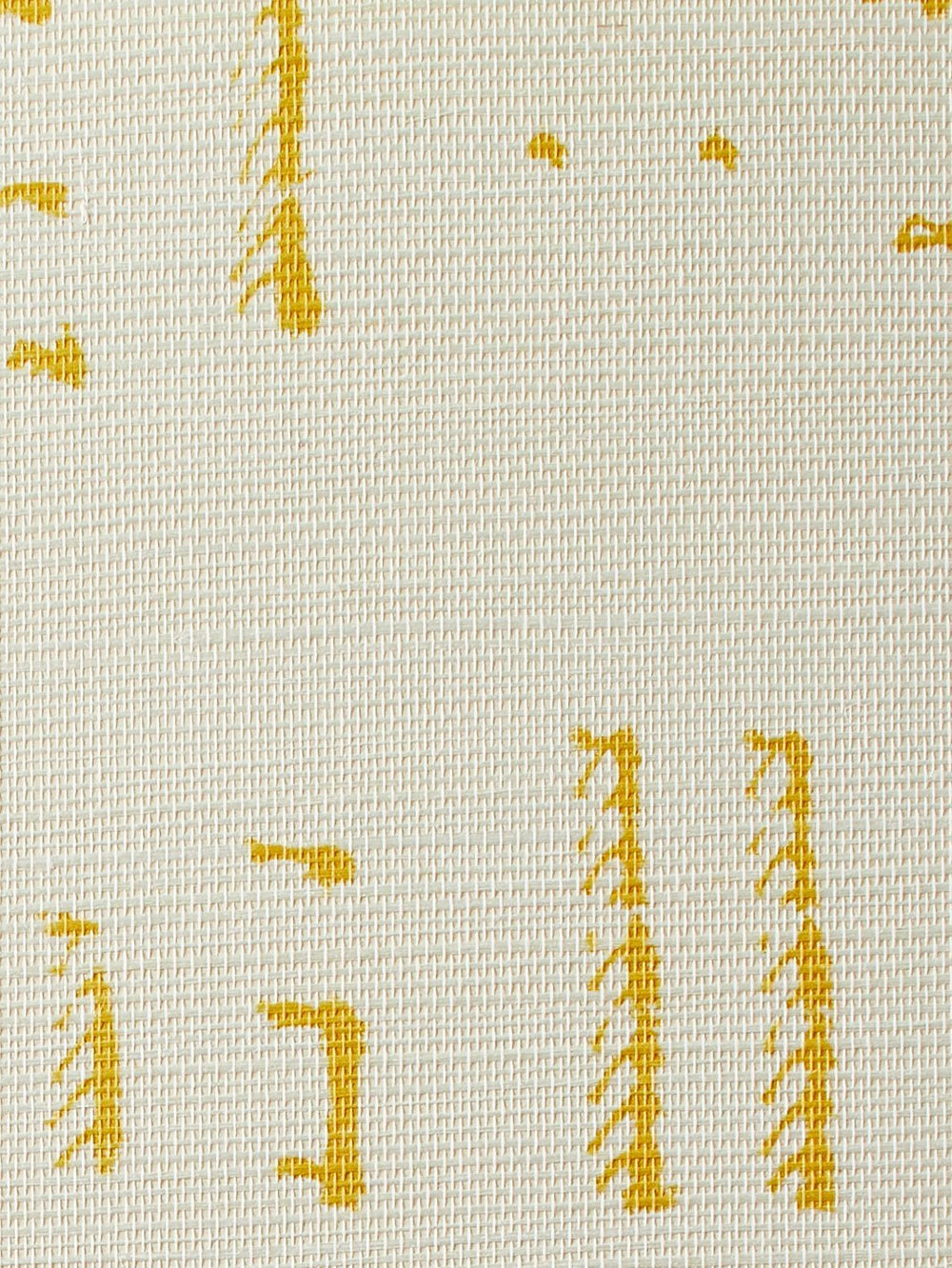 stitch gold grasscloth