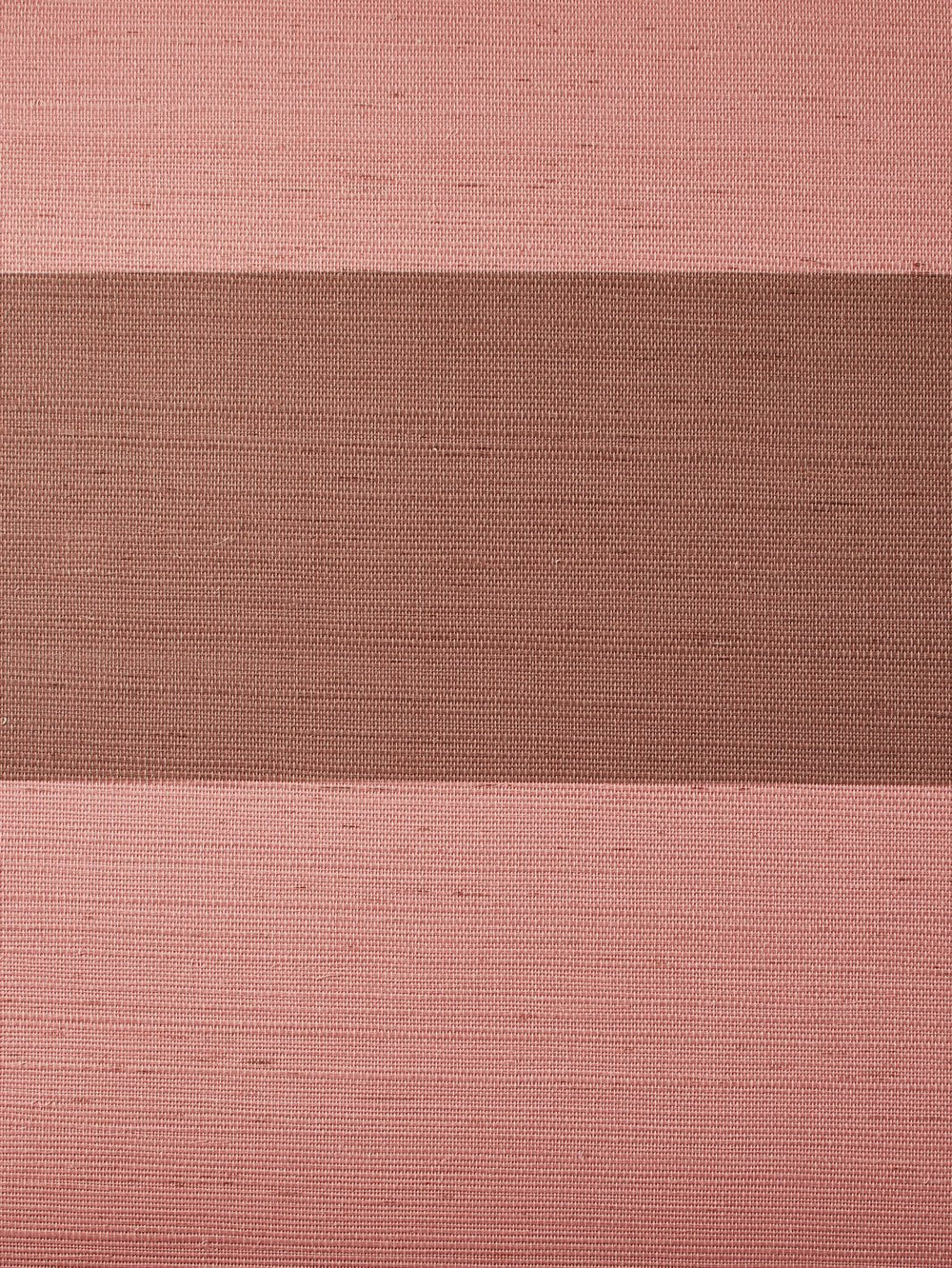wide stripe two color adobe slip grasscloth