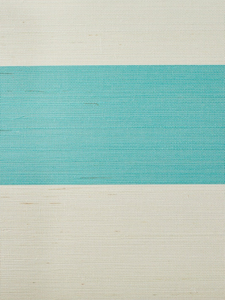 wide stripe calypso grasscloth
