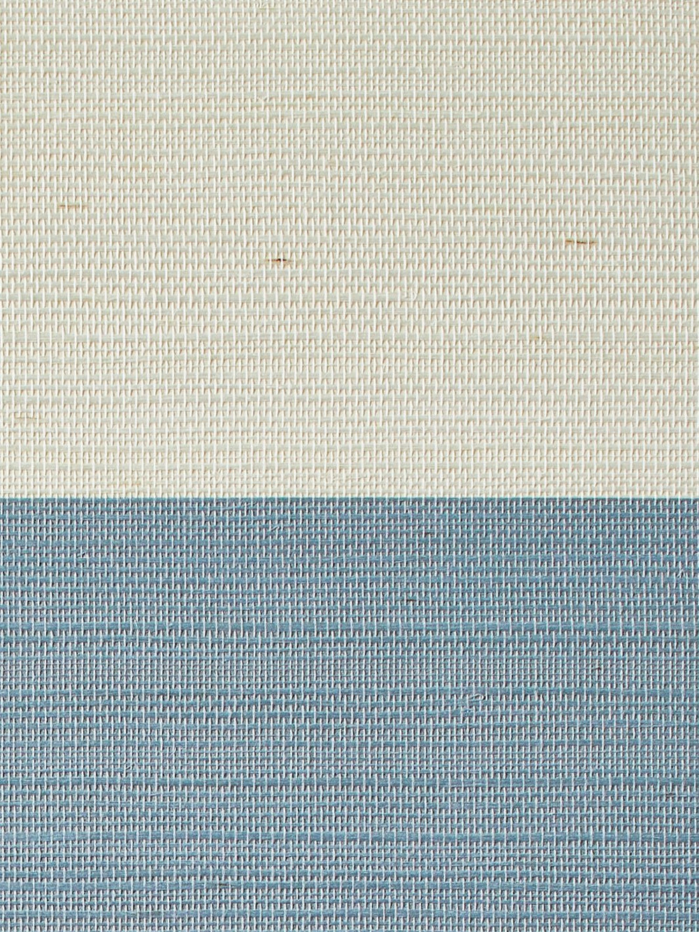 wide stripe french blue grasscloth