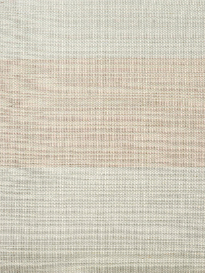 wide stripe peach grasscloth