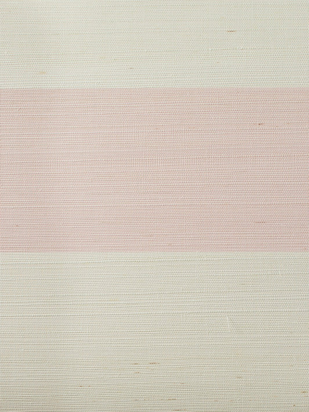 wide stripe pink grasscloth