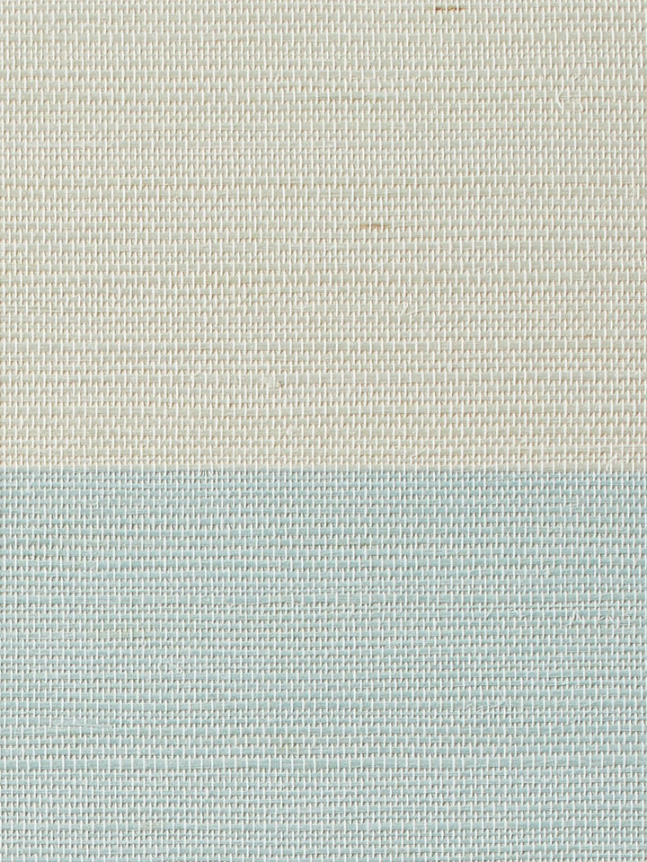 wide stripe sky grasscloth