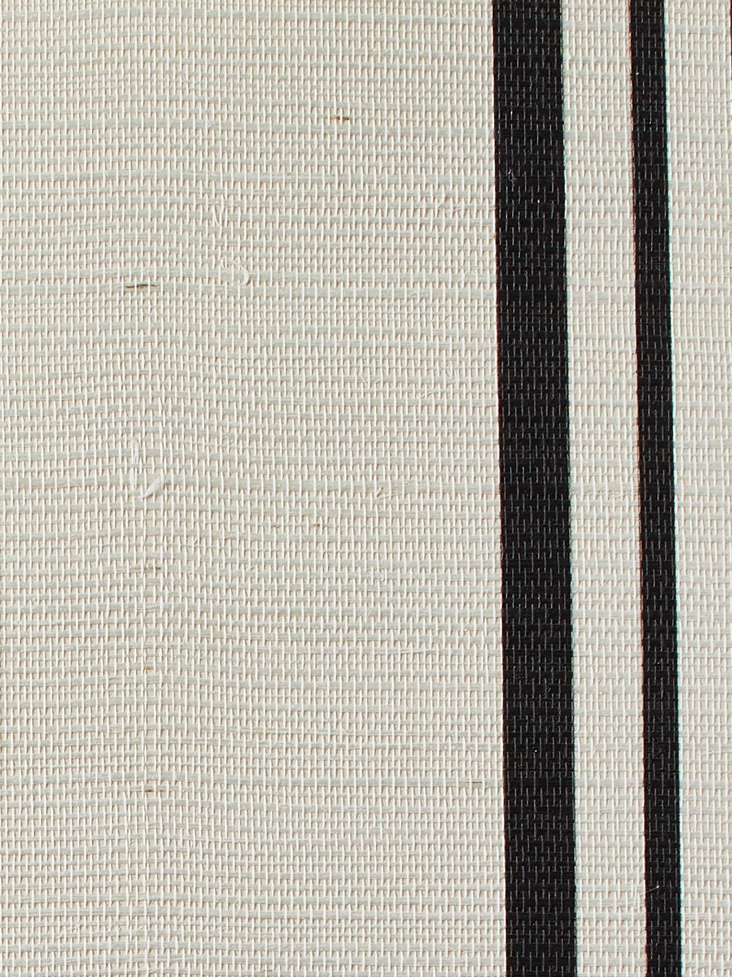 yorkshire stripe black grasscloth