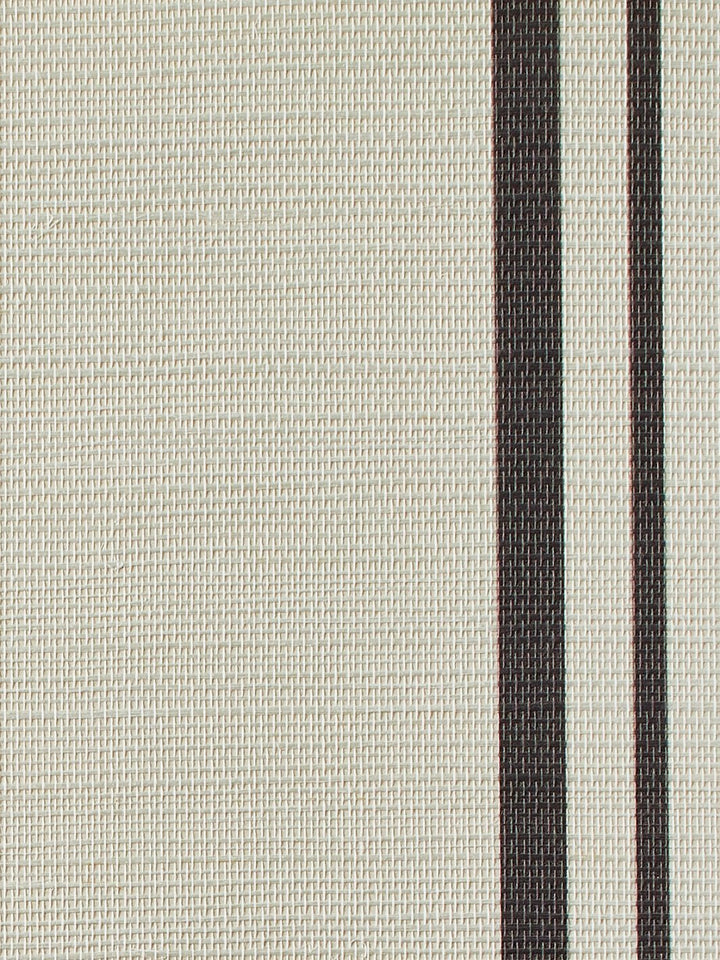 yorkshire stripe chocolate grasscloth