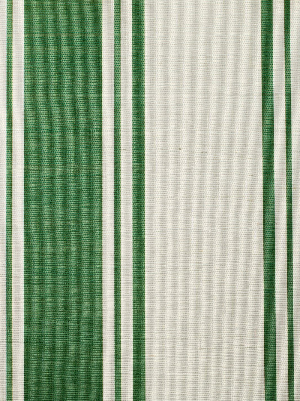 yorkshire stripe green grasscloth