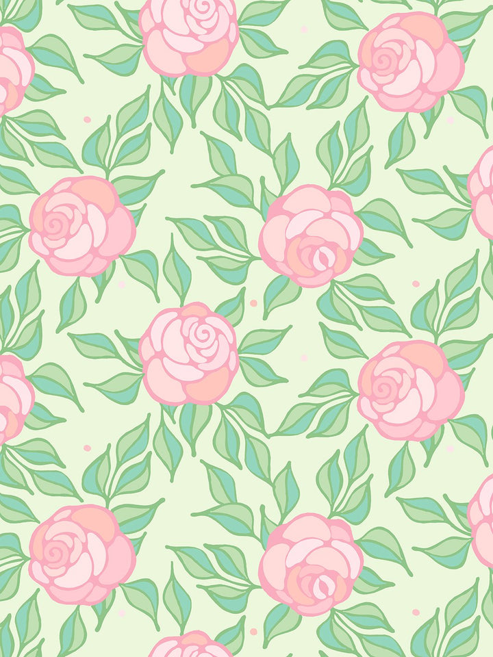 groovy-floral-wallpaper-by-barbie-pistachio