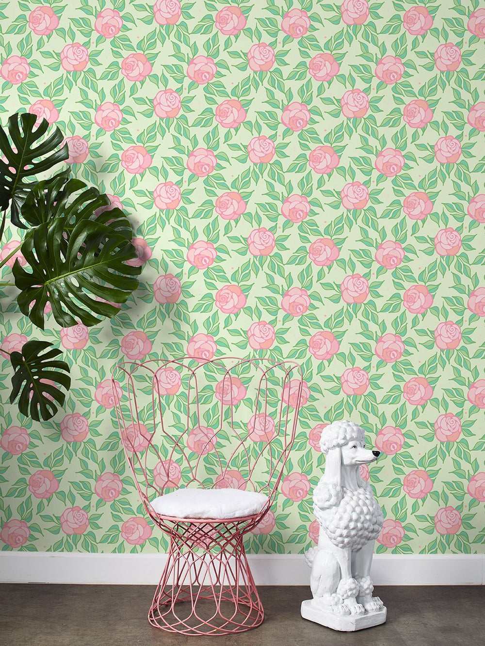 groovy-floral-wallpaper-by-barbie-pistachio