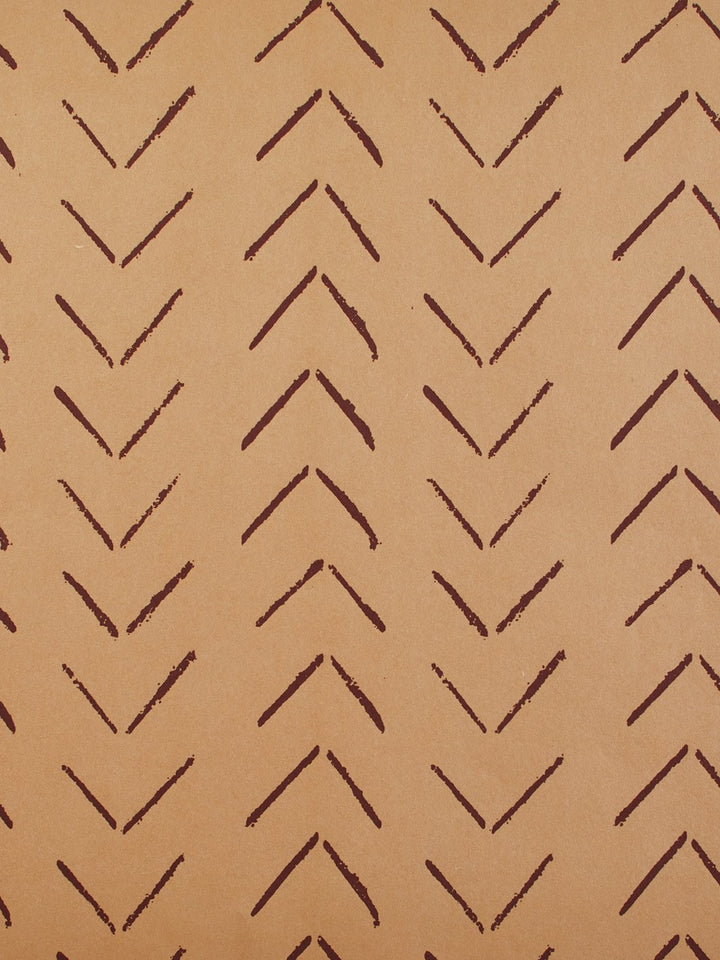 arrows kraft wallpaper by nathan turner rust