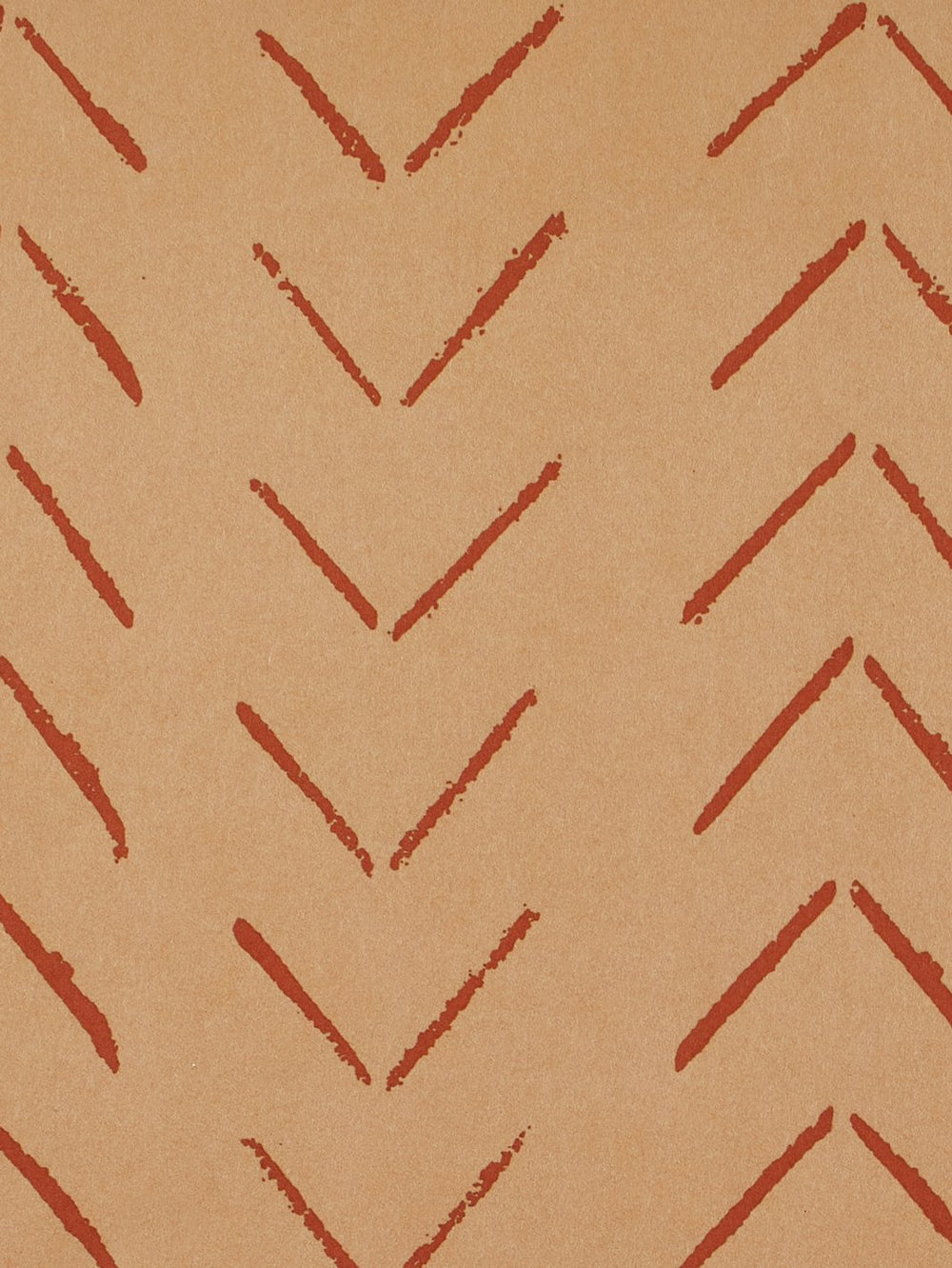 arrows kraft wallpaper by nathan turner terracotta