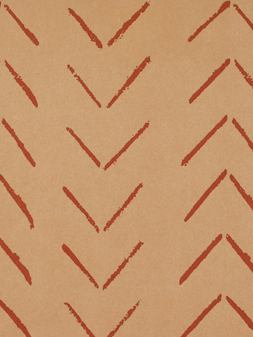 arrows kraft wallpaper by nathan turner terracotta