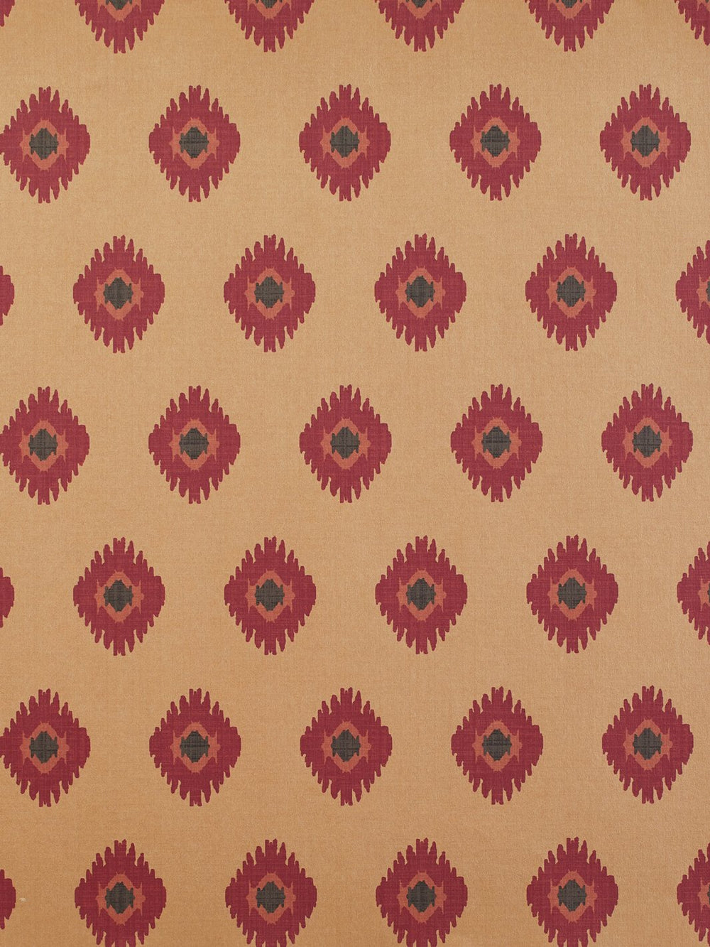 tangier medallion kraft wallpaper rose