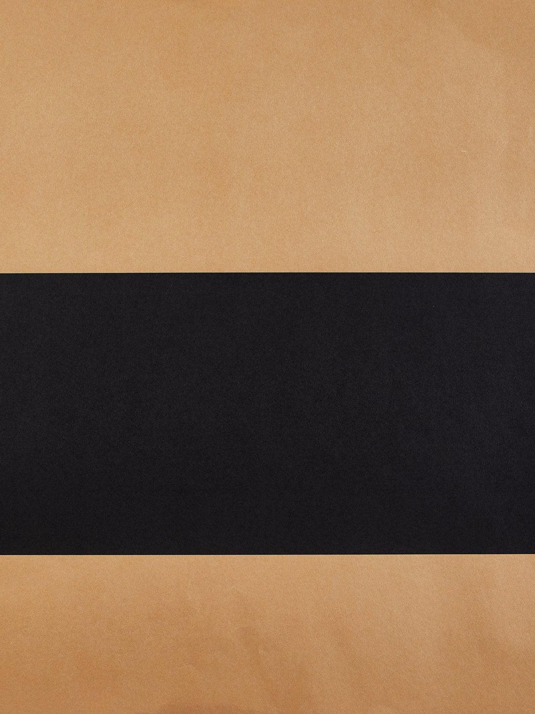 wide stripe kraft wallpaper black
