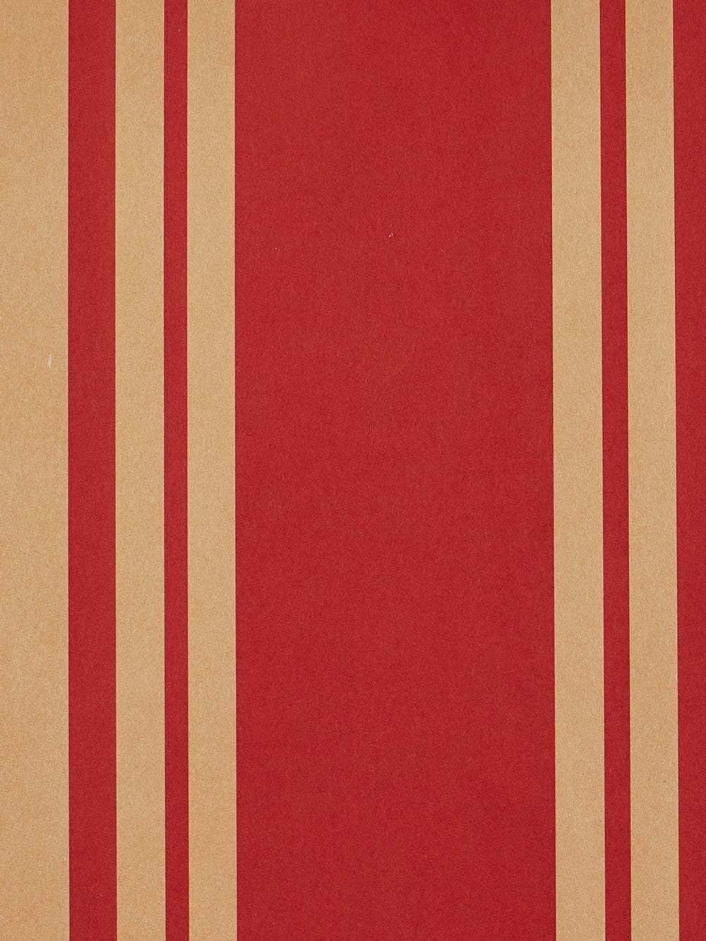 yorkshire stripe kraft wallpaper red