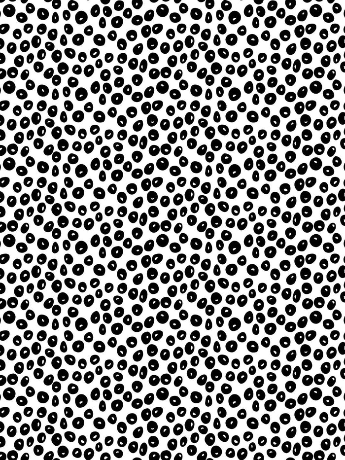 Papier peint « Parade Dots » par Barbie™ - Noir