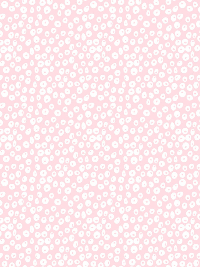 'Parade Dots' Wallpaper by Barbie™ - Pink