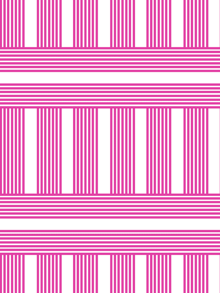roman-holiday-grid-wallpaper-in-219-barbie-pink