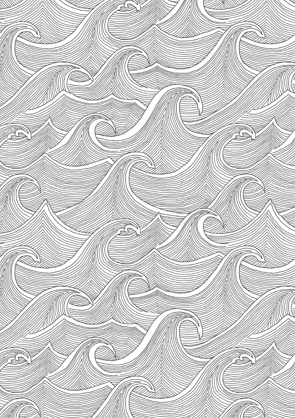 waves-wallpaper-lingua-franca-black-on-white