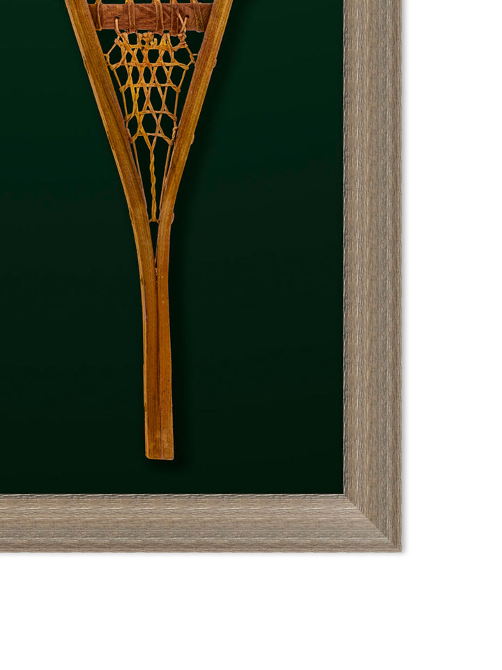 'Wooden Snow Shoes 2' by Nathan Turner Framed Art